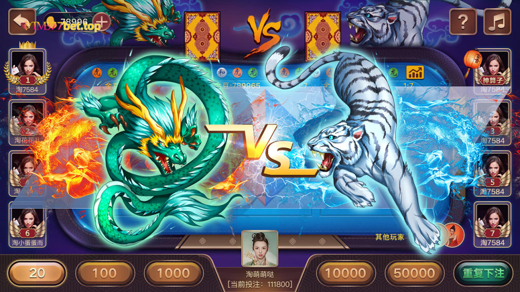 เทคนิคเสือมังกร tmb77